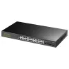 Valdomas L2 Gigabit Ethernet komutatorius Cudy GS2008S2 su 8 RJ-45 10/100/1000 prievadais ir 2 SFP, 1U stelažinis, juodas