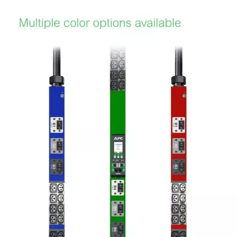PDU APC NetShelter Rack Advanced 48 kintamosios srovės lizdų 0U juoda