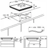 Indukcinė kaitlentė Electrolux EIT61443B, 4 zonos, jutiklinis valdymas