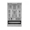 Laisvai pastatoma elektrinė viryklė Electrolux LKR540266X — 4-ių zonų keraminė kaitlentė, elektrinė orkaitė 57 L, nerūdijantis plienas, energijos klasė A, 50 cm