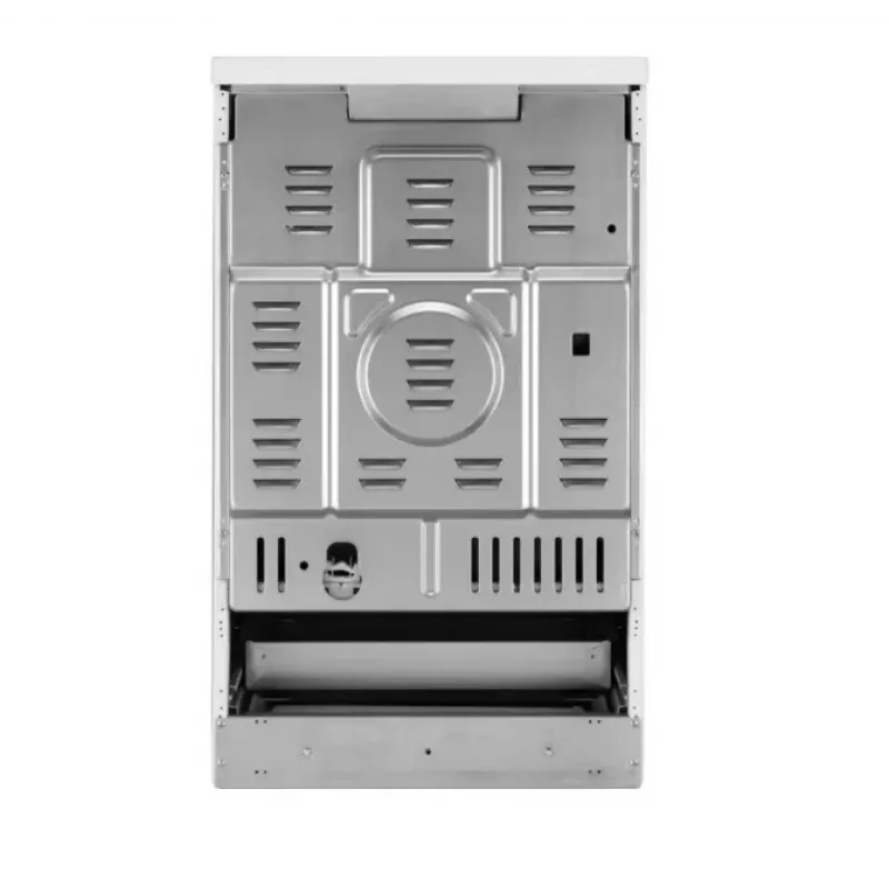 Laisvai pastatoma elektrinė viryklė Electrolux LKR540266X — 4-ių zonų keraminė kaitlentė, elektrinė orkaitė 57 L, nerūdijantis plienas, energijos klasė A, 50 cm