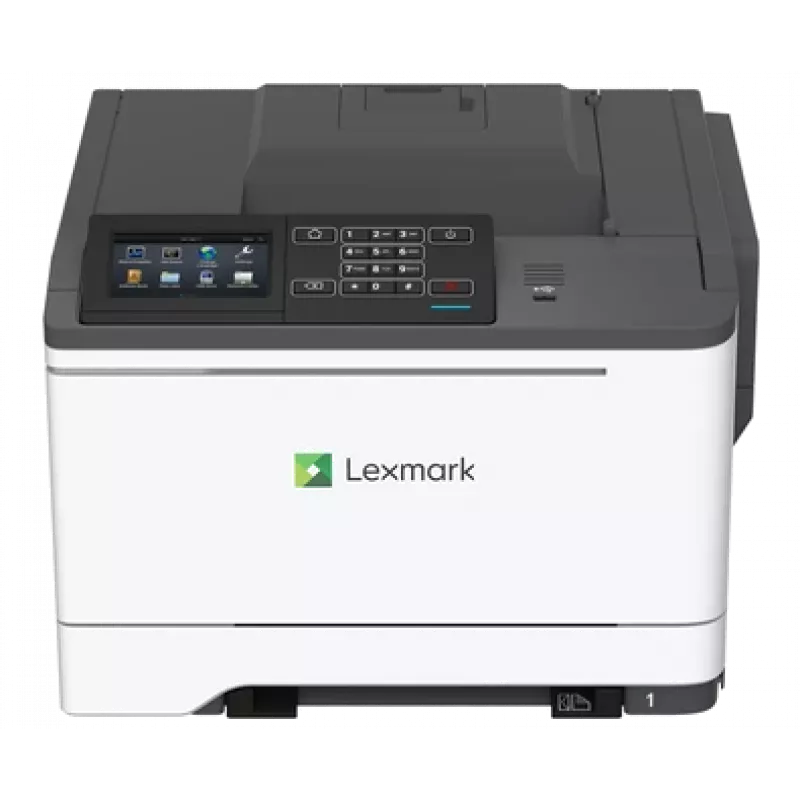 Spalvotas lazerinis spausdintuvas Lexmark CS622de — A4, 38 ppm, Dvipusė spauda, 2400 x 600 DPI, 4 kasetės