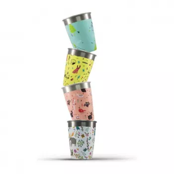 Sigg 8973.60 vaikiškas puodelių rinkinys Wildlife 0,35 L