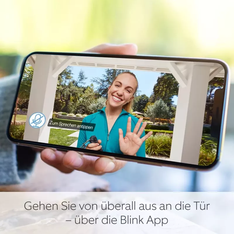 „Amazon Blink“ vaizdo durų skambutis juodas