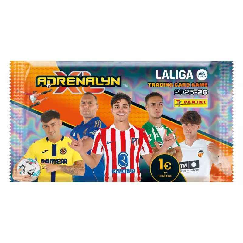 Kortelių/Lipdukų paketai Dante La Liga Sports 2025-26 – 50 pakelių