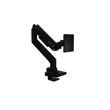 Monitoriaus laikiklis Arozzi AZ-ALZARE-NEO-PRO-BK — viena ranka, VESA 75/100, maks. apkrova 20 kg, aukščio reguliavimas, pakreipimas ir pasukimas, juodas
