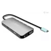 Docking stotelė ITEC i-tec USB-C Metal Nano 3x ekranas (DP, HDMI, VGA) su Power Delivery 100 W, 4x USB-A, Gigabit Ethernet