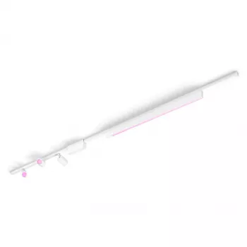 Philips Hue Perifo tiesus lubinis protingo apšvietimo rinkinys (3 reguliuojami prožektoriai, 1 šviesos juosta) Bluetooth, Baltas, 220–240V, 24V lemputės