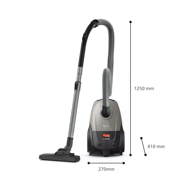 Cikloninis dulkių siurblys Philips 2000 serijos XD2152/12 – 850 W, 3 L dulkių maišas, HEPA filtras, sausas valymas