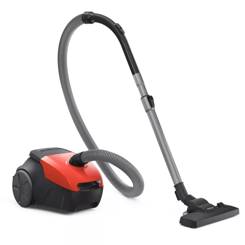 Cilindrinis dulkių siurblys Philips 1000 serijos XD1111/10, 800 W, sausas valymas, dulkių maišas 3 l, HEPA, 77 dB