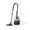 Cilindrinis dulkių siurblys Philips XD2142/12 – 850 W, 3 L maišas, HEPA filtras, sausas valymas