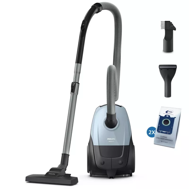 Philips 2000 serijos XD1142/10 dulkių siurblys su maišeliu – 800 W, 3 L, HEPA filtras