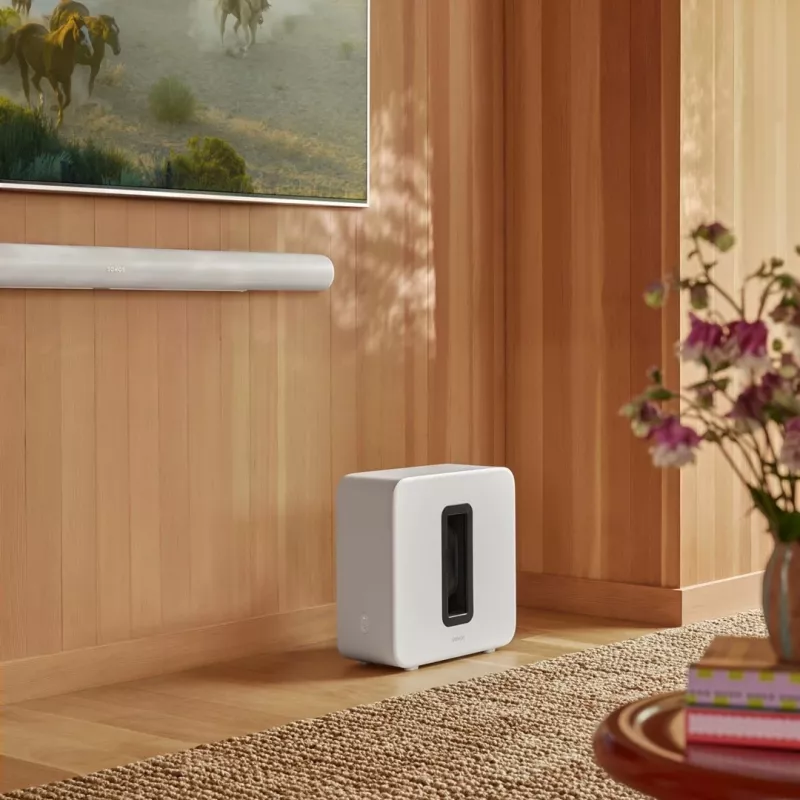 Aktyvus žemųjų dažnių garsiakalbis Sonos Sub 4