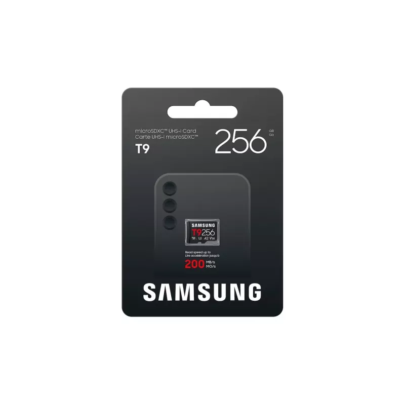 Samsung MB-MH256T/WW T9 microSD 256 GB atminties kortelė