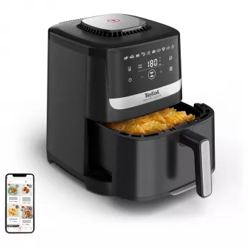 Oro gruzdintuvė Tefal Easy Fry Silence XL EY5528E0 – 5 l, tylesnė, su 10 programų