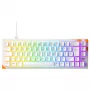 Mechaninė žaidimų klaviatūra Cherry K5 Pro TMR Compact — 65 % QWERTY USB laidinė, RGB, magnetiniai jungikliai, oranžinė/balta