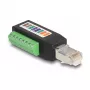 DeLOCK RJ45 kištukas Cat.5e į gnybtų bloko adapteris 90° kampu