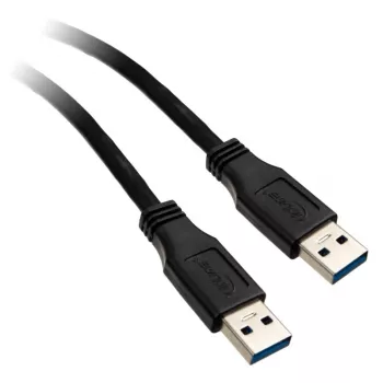 USB 3.2 Gen.1 laidas A tipo kištukas / A tipo kištukas InLine 35215 juodas 1,5 m