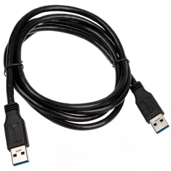 USB 3.2 Gen.1 laidas A tipo kištukas / A tipo kištukas InLine 35215 juodas 1,5 m