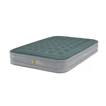 Dvivietis pripučiamas čiužinys Outwell 400116 — PVC, 1350×2000×300 mm, Žalia/Pilka