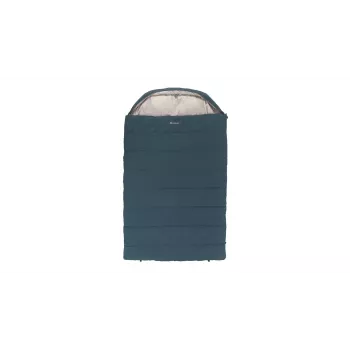 Dvigubas miegmaišis Outwell Campion Lux Double 195 cm, kairysis užtrauktukas, tamsiai mėlynas