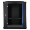Extralink Lite 12U 530X400 sieninis stovo spintos korpusas juodas su lentyna