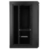Extralink Lite 12U 530X400 sieninis stovo spintos korpusas juodas su lentyna