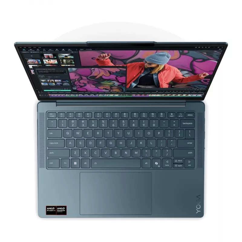 Nešiojamas kompiuteris Lenovo YOGA Slim 7 14 – Ryzen AI 5 340, 14 colių WUXGA OLED, 16 GB RAM, 512 GB SSD, Windows 11 Home