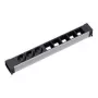 Ilgintuvas 3 AC lizdai Bachmann 909.006 juodas sidabrinis