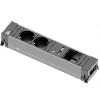 Bachmann 909.0056 maitinimo paskirstymo blokas su USB įkrovikliu