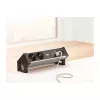 BACHMANN DESK2 ALU BLACK 2x įžemintas kištukas 1x USB įkroviklis 1x ABD GST18