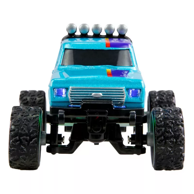 RC Monster Truck Amewi DieCast 1:64 RTR Mėlynas – liejamo metalo modelis, paruoštas važiavimui