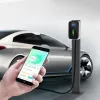 Extralink BS20-BA-22kW-APP elektrinio automobilio įkroviklis, 32A, 22kW, 3 fazės, LCD ekranas, programėlė, 6,1 m
