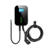 Extralink BS20-BC-22kW-APP elektromobilio įkroviklis 2 tipo 32A 22kW, 3 fazės, LCD ekranas, programėlė, 6,1 m