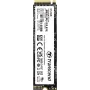 Transcend MTE712A - SSD - šifruotas - 512 GB - vidinis - M.2 2280 (dvipusis) - PCIe 4.0 x4 (NVMe) - 256 bitų AES - savaiminio šifravimo diskas (SED), TCG Opal Encryption 2.0