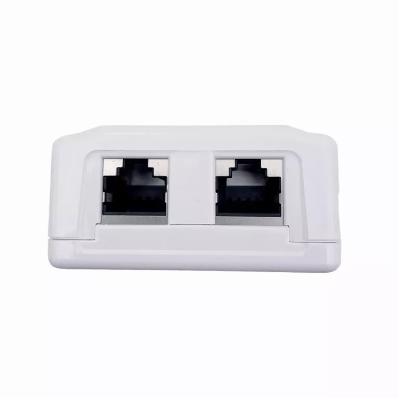 GEMBIRD Gniazdo natynkowe Sieninis ekranuotas tinklo lizdas 2×RJ45 Cat6A FTP