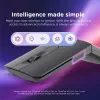 Belaidė ambidekstrinė Bluetooth pelė Lenovo 4Y51T62792 – IR LED, 4000 DPI, 7 mygtukai, ratukas, pilka