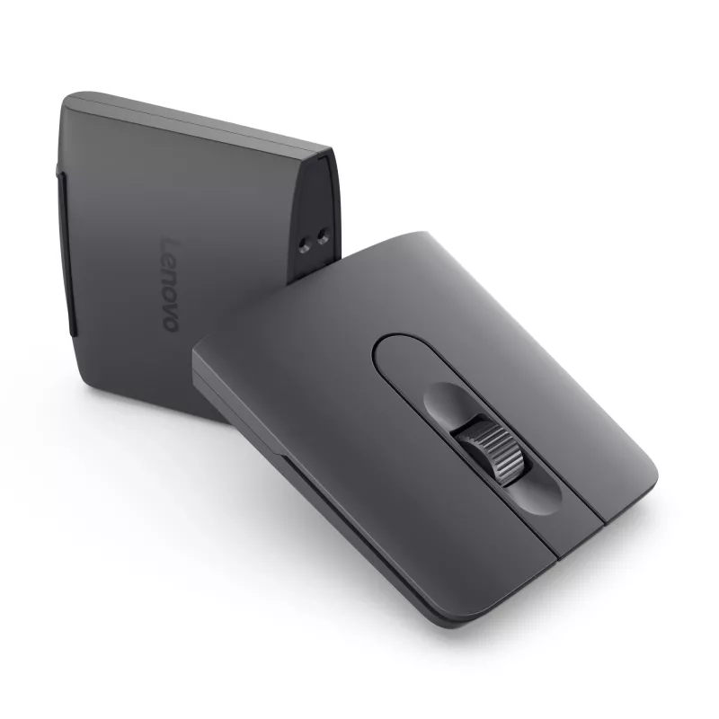 Belaidė ambidekstrinė Bluetooth pelė Lenovo 4Y51T62792 – IR LED, 4000 DPI, 7 mygtukai, ratukas, pilka