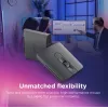 Belaidė ambidekstrinė Bluetooth pelė Lenovo 4Y51T62792 – IR LED, 4000 DPI, 7 mygtukai, ratukas, pilka