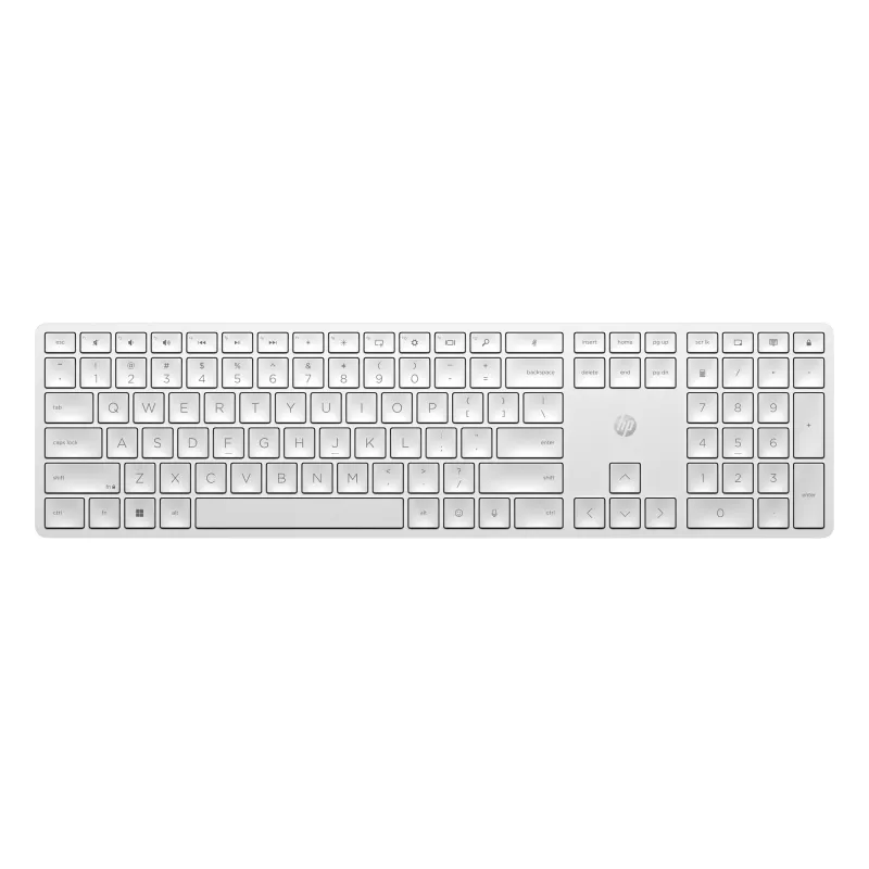 HP 450 Programuojama belaidė klaviatūra RF Wireless USB, juoda, pilno dydžio
