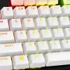 HP HyperX pilnas klavišų rinkinys baltas, PBT, skirtas mechaninėms klaviatūroms