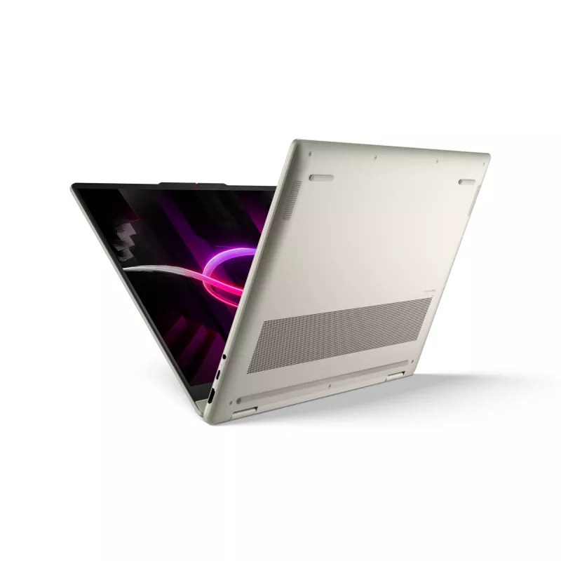 Lenovo Yoga 7 2-in-1 16AGP11 Copilot+ PC AMD Ryzen™ AI 7 445 hibridinis (2-in-1) 40,6 cm (16 colių) jutiklinis ekranas 2.8K 16 GB LPDDR5x-SDRAM 1 TB SSD Wi-Fi 7 (802.11be) Windows 11 Home spalva Seashell