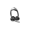 Ausinės HP Poly Voyager Focus 2-M USB-C-C su USB-C/A adapteriu Poly+ 3 metai