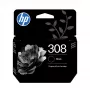 Kasetė HP 308 Black Original – pigmentinė juoda, standartinė išeiga, vieno paketo, 160 puslapių