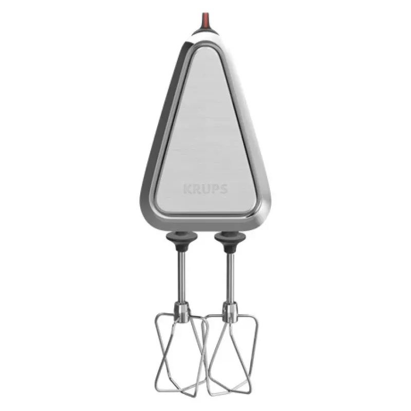 Rankinis plaktuvas KRUPS GN 9101 3 Mix 9000 – blenderis / maišytuvas, baltas/sidabrinis, modelis GN9101