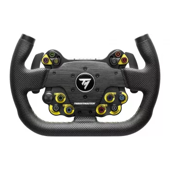 Thrustmaster EVO Racing 31U odinis vairas PC, PlayStation 4, PlayStation 5, Xbox (juodas/geltonas)