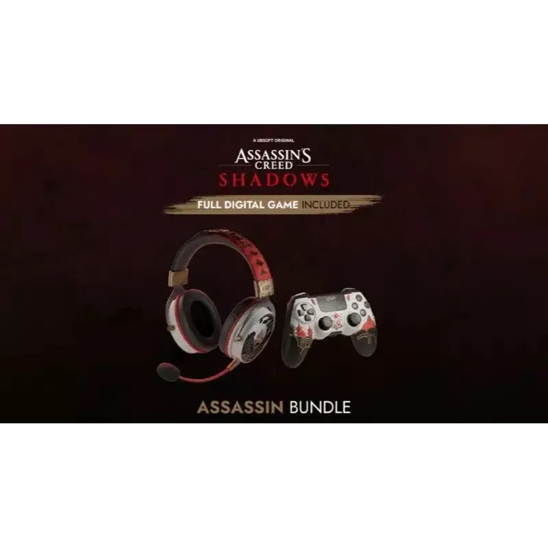 Lexip Assassin’s Creed Shadows „Assassin“ Box – Ausinės, valdiklis ir PC žaidimas