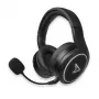 Lexip Voyager ausinės – belaidės ir laidinės žaidimų ausinės su Bluetooth, juodos