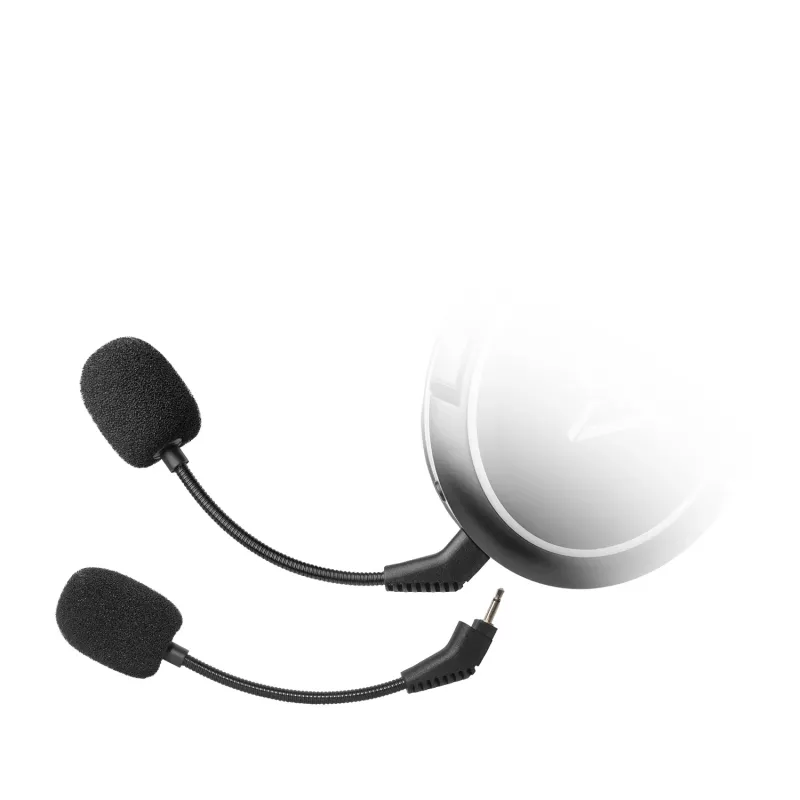 Lexip Voyager ausinės – belaidės ir laidinės žaidimų ausinės su Bluetooth, juodos