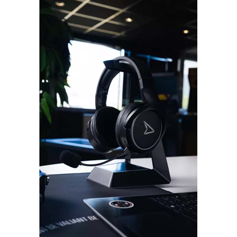 Lexip Voyager ausinės – belaidės ir laidinės žaidimų ausinės su Bluetooth, juodos